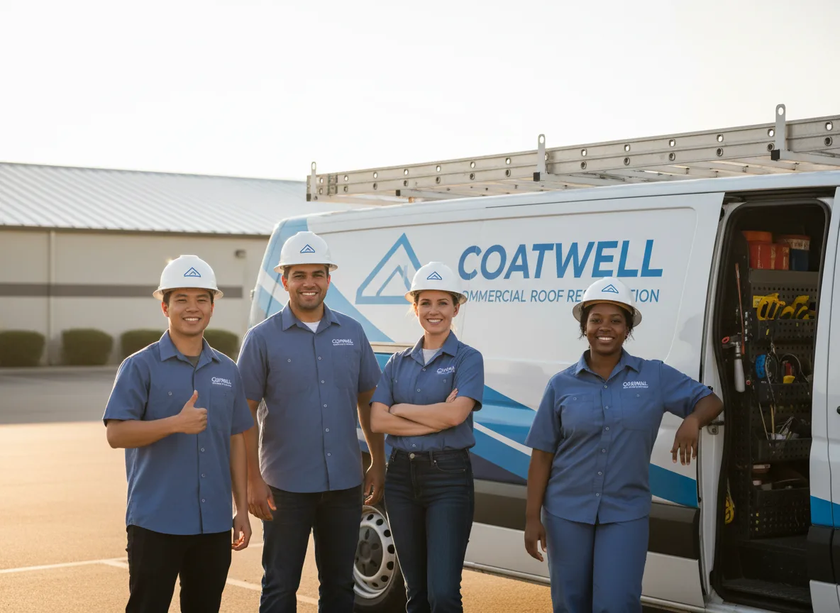 Commercial roof coating company in Cecil, AL